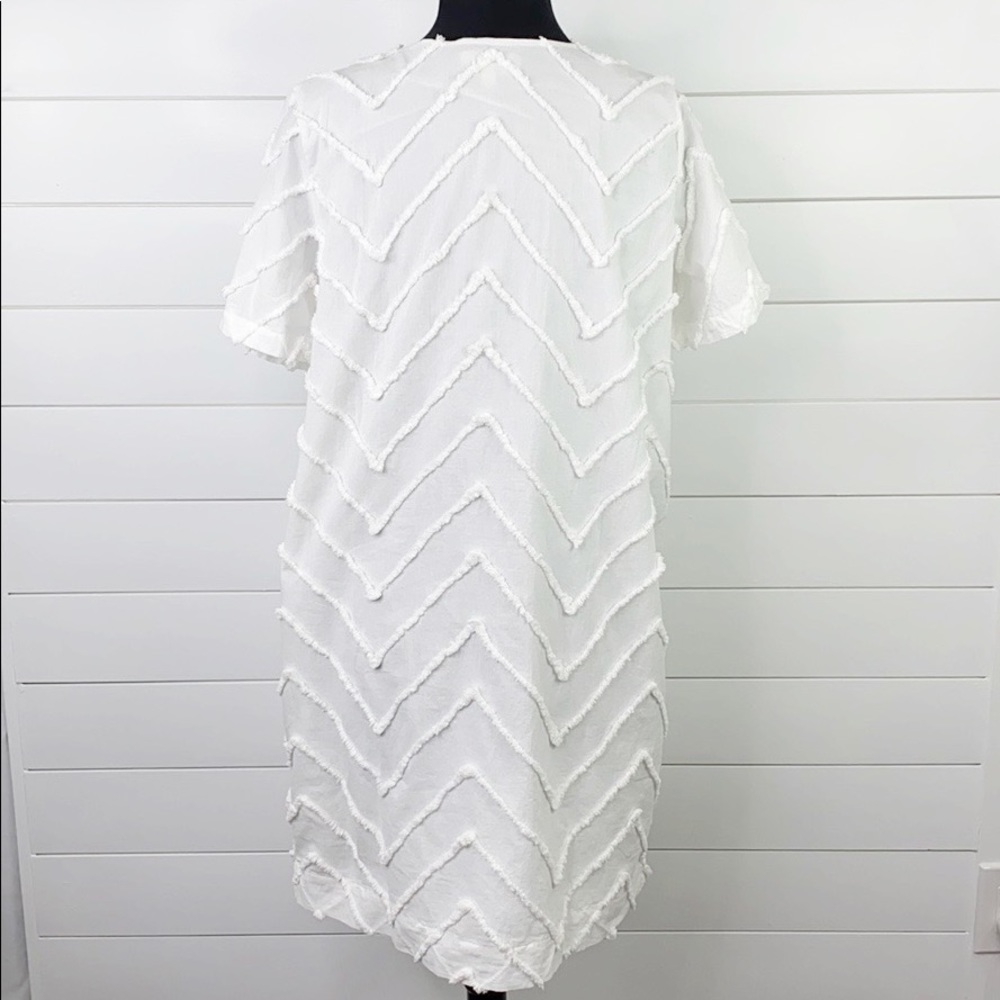 SOLD ANTHROPOLOGIE Marcelle Textured Shift Dress - Picture 5 of 14